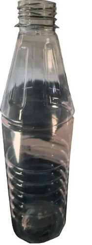 Black 900 Ml Storage Capacity Rigid Hardness Transparent Disposable Pet Bottle