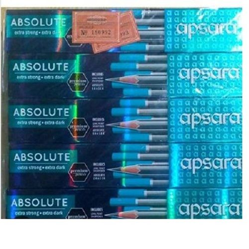 Black Apsara Lightweight And Good Writing Wooden Pencil For Multiple Use