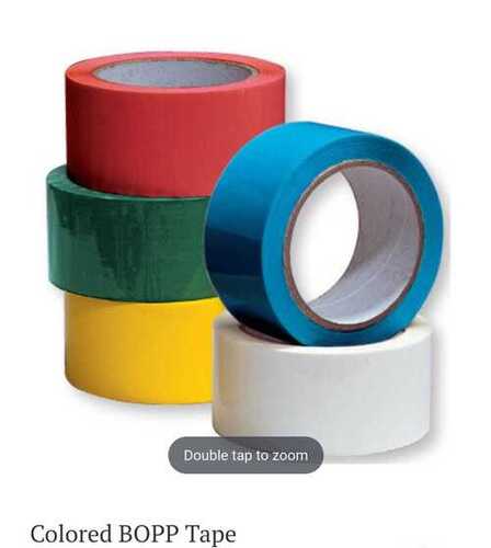 Color Coated Single Sided Bopp Tapes For Packaging Use