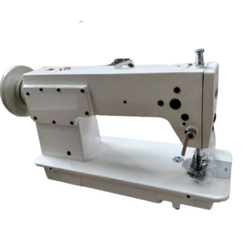 Grey Electrical Automatic Single Needle Sewing Machine For Stitching