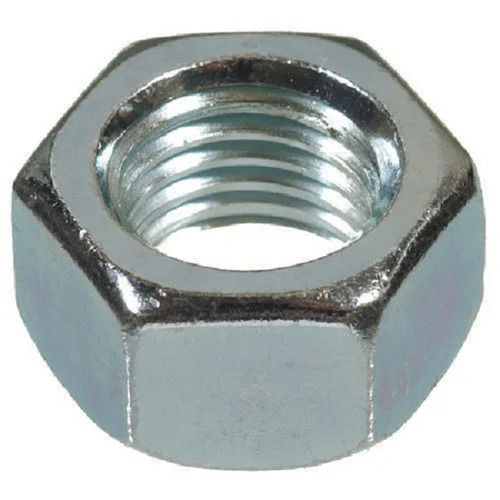 Glossy Surface Internal Threading Heat-Resistant Mild Steel Hexagonal Nuts