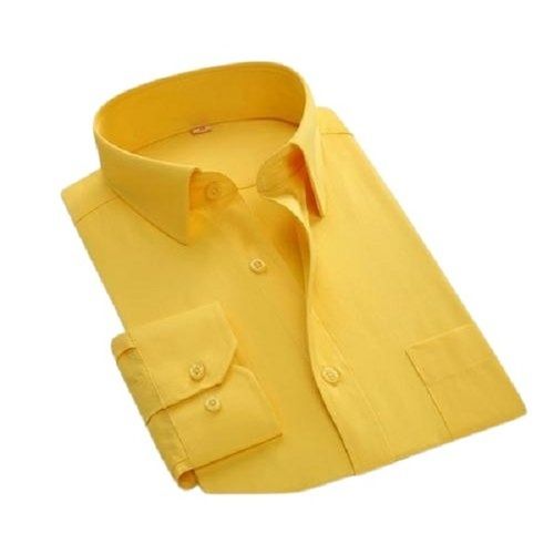 Mens Breathable Full Sleeve Plain Cotton Shirt For Formal Wear  Age Group: 18 - 30