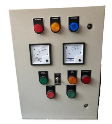 Mild Steel Ip54 Protection 15 Ampere 240 Voltage Submersible Pump Control Panel Frequency (Mhz): 60 Hertz (Hz)