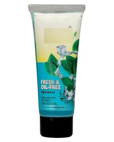 Oil Free Natural Liquid Mint Face Wash With Cooling Effect