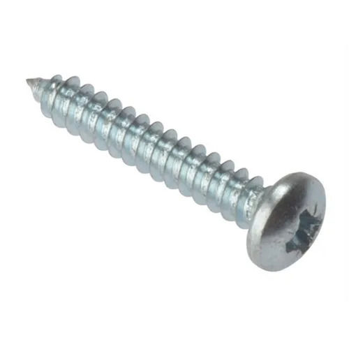 Silver Pan Head Galvanized Stainless Steel Self Tapping Screws