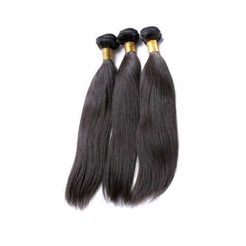 Indian Soft Shiny Remy Human Black Hair Extension For Female