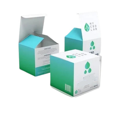 Square Printed Packaging Paper Carton Box For Household Purposes