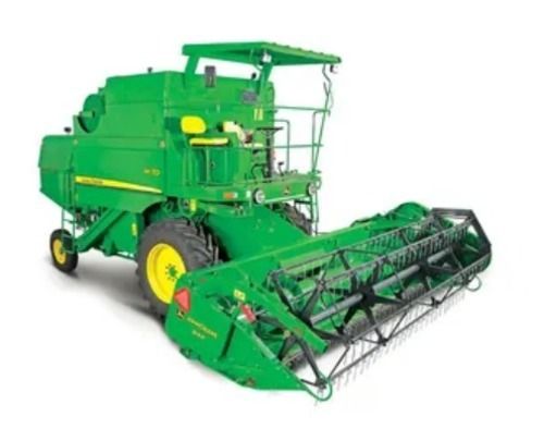 Green 50 Hp 800 Kilogram 4 Stroke 10 Liter Carbon Steel Agriculture Harvester