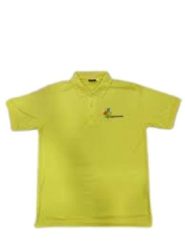 Comfortable Kids Plain Polo Neck Short Sleeve Casual Wear Cotton T Shirt Age Group: 1-5 Years.