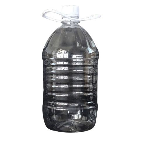 5 Litre Transparent Round Plastic Water Bottle Height: 1  Meter (M)