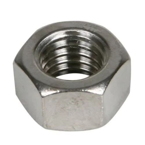 Silver Hard And Ductile Galvanized Surface Iron Nut For Automotive Industry