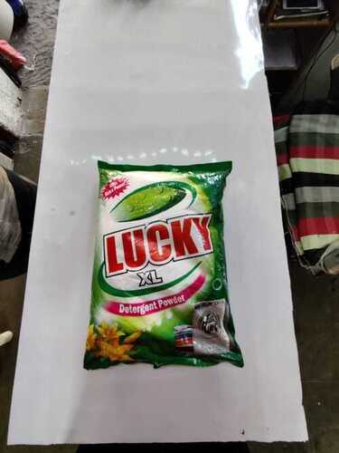  लॉन्ड्री के लिए Lucky Xl डिटर्जेंट पाउडर, 1 Kg पैकेट पैकेजिंग 