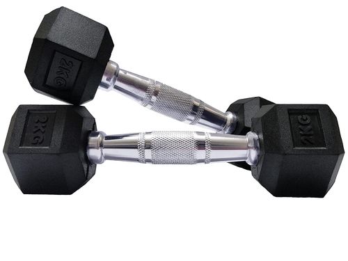 Manual Operation Muscle Gain Alloy Steel Rubber Body Building Gym Dumbbell  Cable Length: N/A Inch (In)