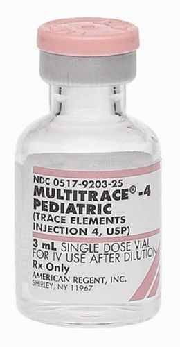 Trace Elements Injection - Antioxidant Mineral Solution for Cell Protection, 24-Month Shelf Life | Suitable for All, Prescription-Only, Recommended for Vitamin and Mineral Deficiency Treatment