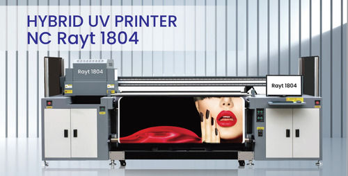 UV 6 Feet Hybrid Printer NC RAYT 1804 By Newclear Technologies