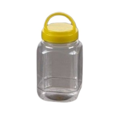 Wide Mouth Transparent Pet Plastic Jar