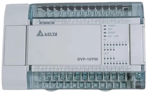 10.5 X 8.2 X 9.7 Cm 240 Volts Delta Dvp-10Pm Programmable Logic Controller  Application: Industrial