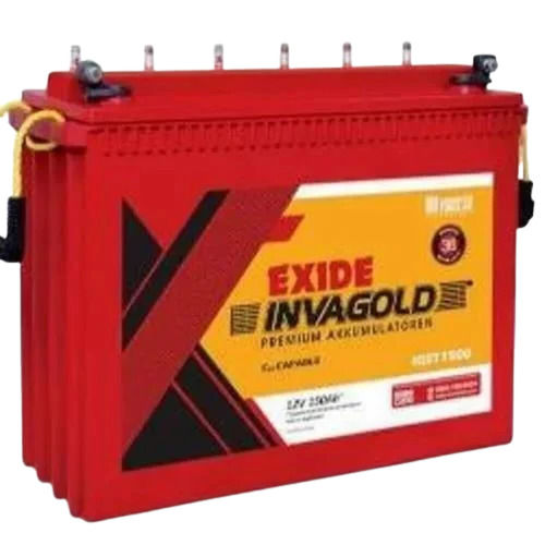 12.8 Kilograms 150 Ampere Hour Exide Invagold Inverter Battery With Handles Nominal Voltage: 12 Volt (V)