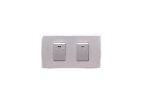 2.75 Inches Size 220 V Dc Max Voltage Plastic White Electrical Switches Max. Current: 15 Ampere (Amp)