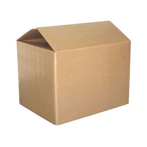 Na 24X18X14 Inches Rectangular Shaped Matt Laminated Finished Plain Corrugated Boxes 