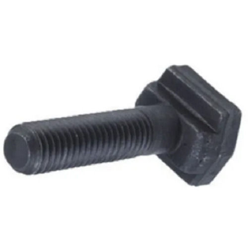 Black 304 Mm Length 15 Mm Diameter Rectangular Head Galvanized T Bolt