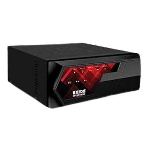 Black And Red 51X19X41 Centimeters 4 Kilograms 12 Voltage 50 Hertz Exide Inverter