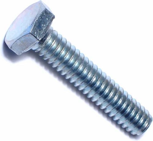 Mild Steel 1.5x6 Mm Hex Head Bolts For Machine Use