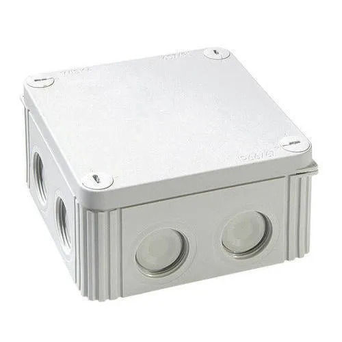 High Speed Square Shape Pvc Junction Box For Electrical Fitting Use