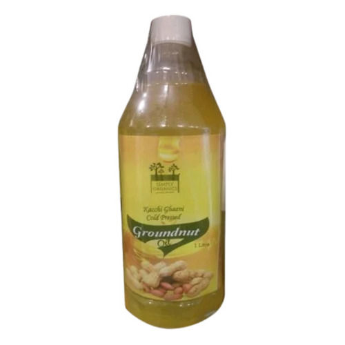 1 Liter 99% Pure Cold Pressed Groundnut Oil With 12 Month Shelf Life