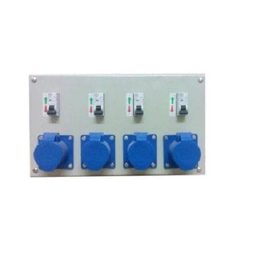 White 10 Voltage And 1440 Wattage Rectangular Extension Board For Industrial