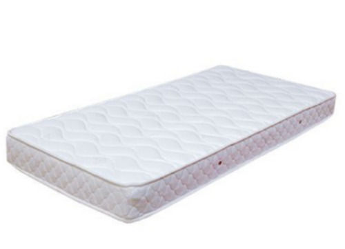 White 6 Feet Long And 25 Mm Thick Rectangular Plain Foam Single Bed Mattress