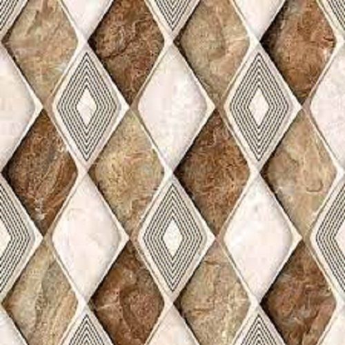 Multi Color 600 X 600 Mm Size Ceramic Designer Floor Tiles For Home And Office 