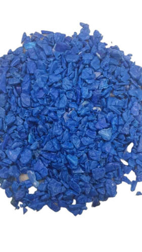 Blue 930 Kilogram Per Cubic Meter High Density Flakes Shaped Poly Ethylene Scrap