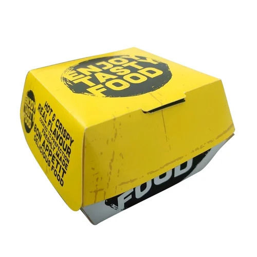 Yellow Food Packaging Box