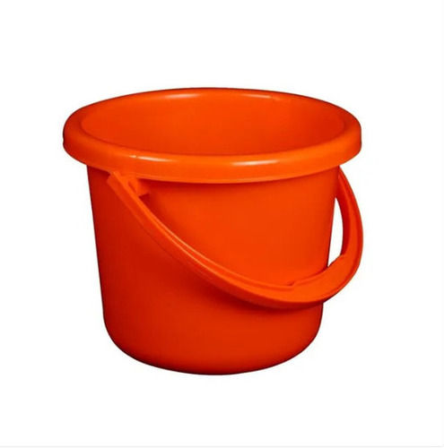 Orange Plastic Bathroom Buckets