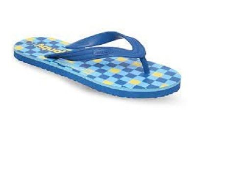 Blue Polyurethane Disposable Style Daily Use Rubber Material Men'S Slippers