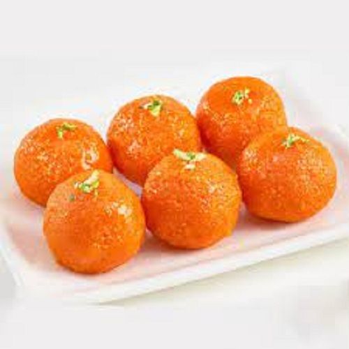 Semi Soft Sweet And Delicious Indian Motichur Laddu