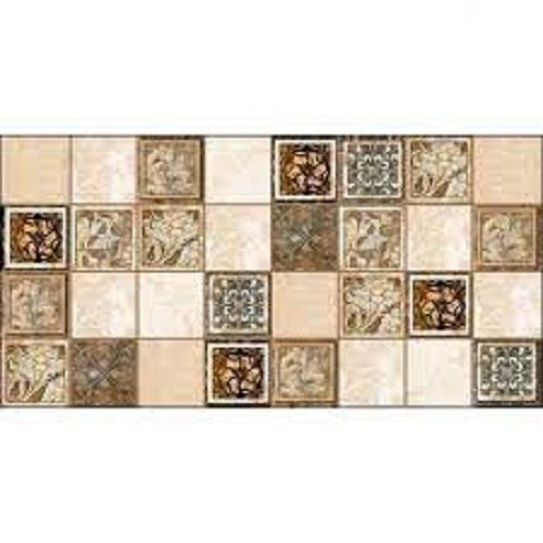 Beige Thickness 5-10 Mm Size 12 X 24 Inch Ceramic Digital Kitchen Tile 