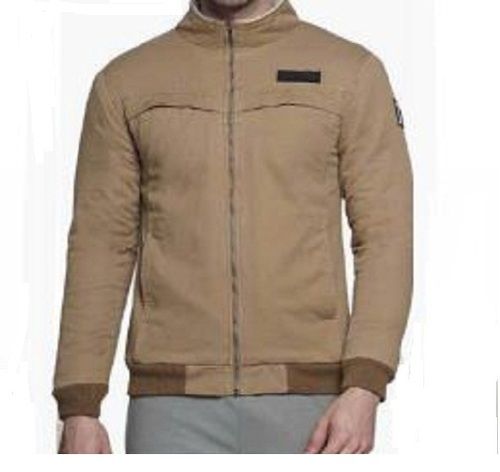 Woolen Men'S Jackets With Detachable Hood And Double Pockets