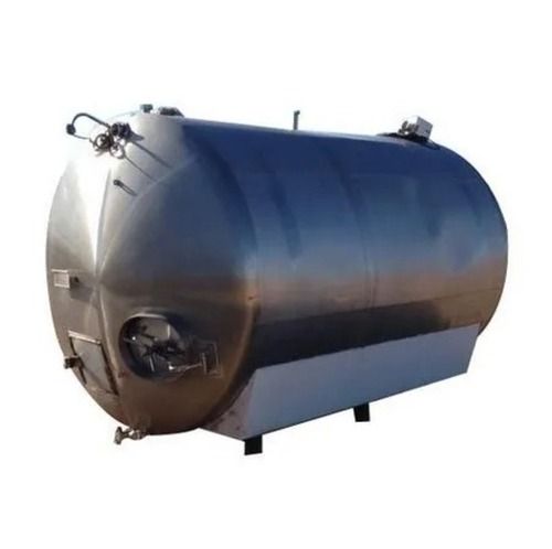 120x55x60 Centimeter Horizontal Polished Stainless Steel Fabricated Tank