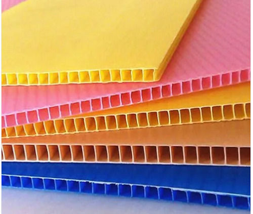 Multicolor 20*25*22Mm 3 Side Seal Atmospheric Pp Corrugated Sheets