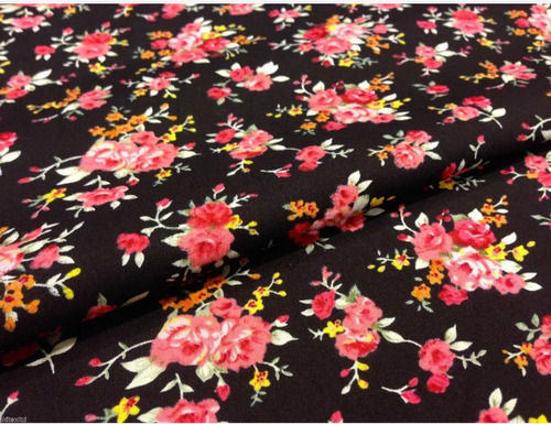 Flame Retardant 25 Meters Washable Smooth And Light Weight Printed Synthetic Fabric 