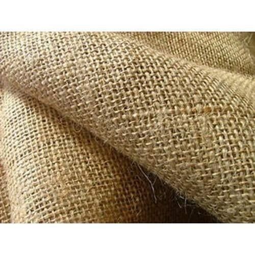 Waterproof 30 Meter Plain Dyed Washable Cotton Jute Fabric 