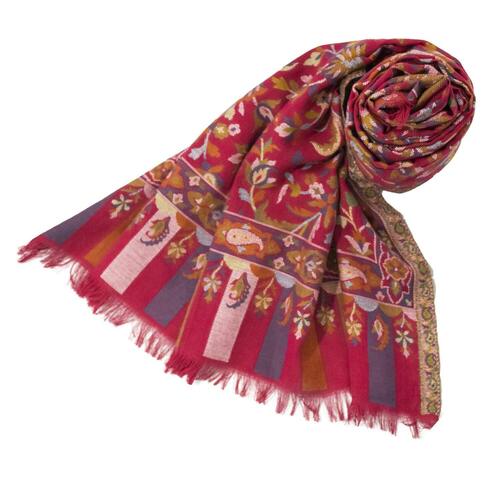 Casual Wear And Skin Friendly Printed Woolen Shawl For Womens