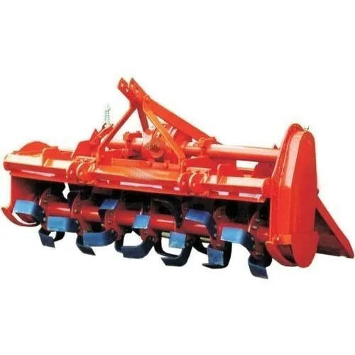 Color Coated Mild Steel Agricultural Tractor Rotavator