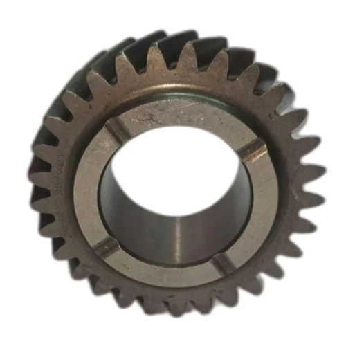 Dark Brown Durable Portable Solid Coated Surface Mild Steel Gear For Tractors 