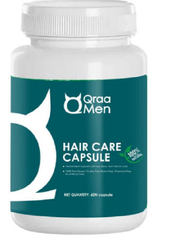 Hair Regrowth Chemical Free Hair Care Capsule Pack Of 60 Capsules Shelf Life: 12 Months