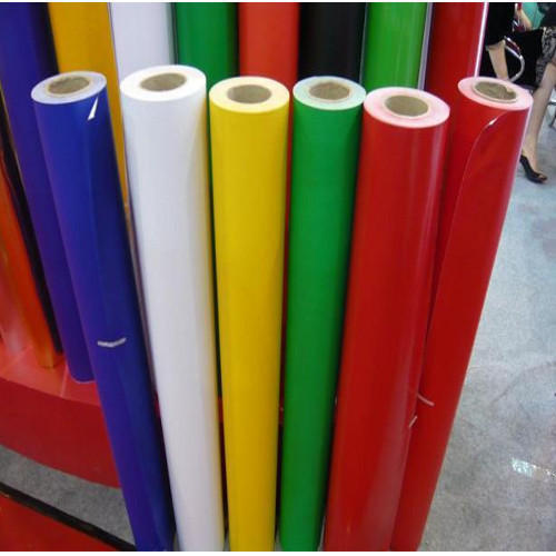 Multi Colored Plain Pvc Adhesive Paper Roll, 45 Meter Length