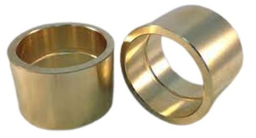 Round Polished Aluminum Bronze Sleeve Bushes For Pipe Fitting 