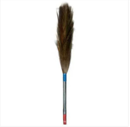 Brown Ss Handle Floor Broom